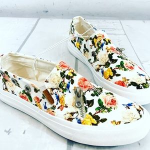 Blowfish Malibu Mariachi Floral Slip On Shoes 7.5